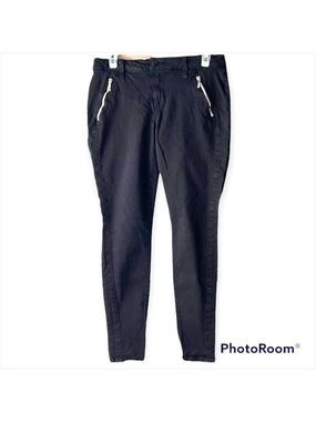 Joe’s JEANS Jet Black Ankle Zip Skinny Size 28